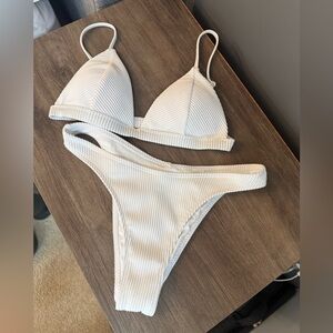 Hollister Ribbed Bikini Set